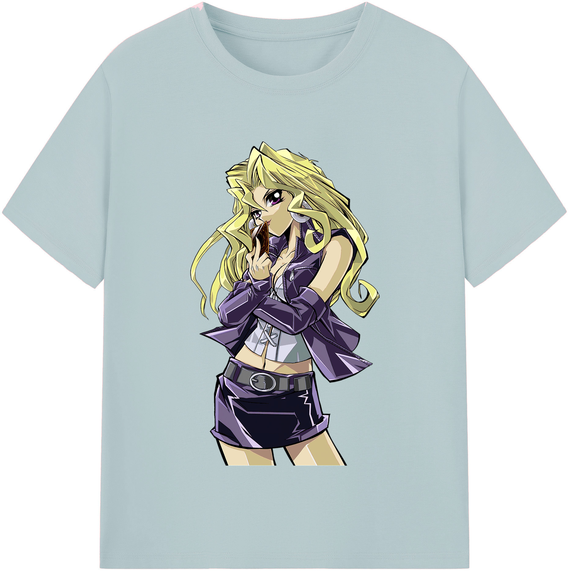（画像用） 遊☆戯☆王 Yu-Gi-Oh! 綿100％半袖Tシャツ（フロントプリント）
